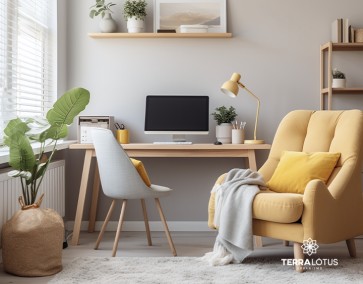 Home office em casa própria: o que planejar pra ter um espaço que funciona de verdade